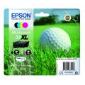 Epson drukas kasetne melns / zils / magenta / dzeltens (C13T34764010 / 34XL) (multipack, high capacity)