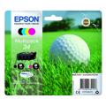 Epson drukas kasetne melns / zils / magenta / dzeltens (C13T34664010 / 34) (multipack)