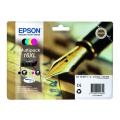 Epson drukas kasetne melns / zils / magenta / dzeltens (C13T16364012 / 16XL) (multipack, high capacity)