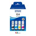 Epson drukas kasetne melns / zils / magenta / dzeltens (C13T00P640 / 104) (multipack)