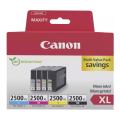 Canon drukas kasetne melns / zils / magenta / dzeltens (9254B010 / PGI2500XLBKCMY) (multipack)